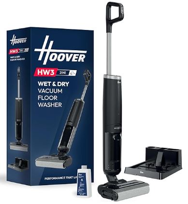 hoover hw3 multi surface vacuum cleaner for hardwood floors and carpet