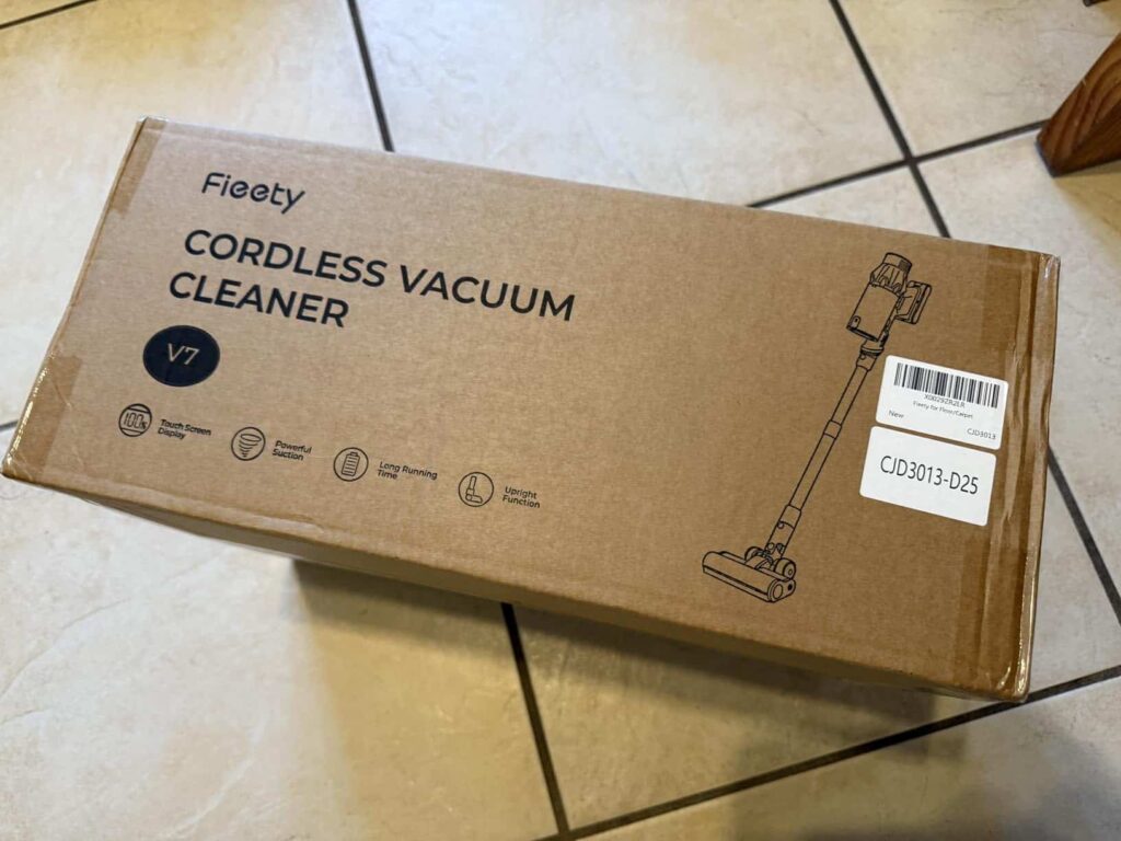 view of our own purchase testing fieety anti hair wrap vacuum cleaner uk our unboxing package arrival several weeks to month