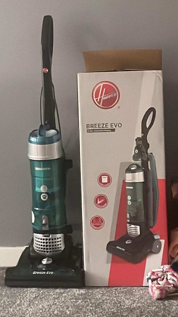 view of our own purchase testing hoover breeze evo pets vacuum cleaner for pet hair uk our unboxing package arrival several weeks to month