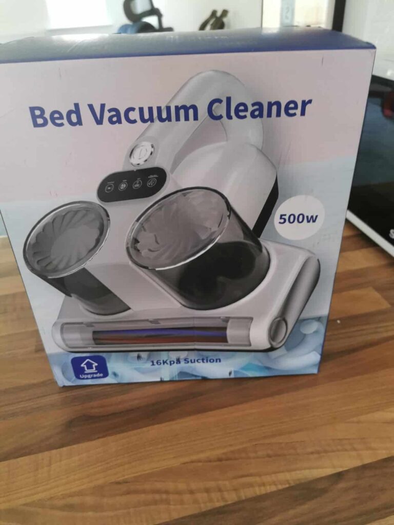 view of our own purchase testing jphyll mattress vacuum cleaner uk our unboxing package arrival several weeks to months 
