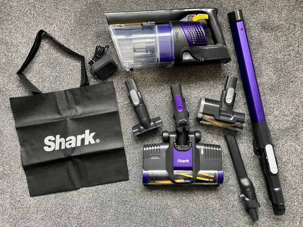 view of our own purchase testing shark vacuum cleaner uk under £200 our unboxing package arrival several weeks to months 