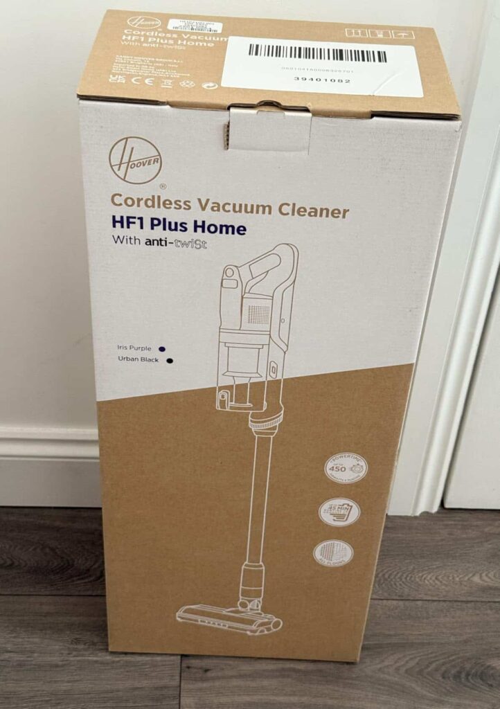 view of our own purchase hoover stick vacuum cleaner for home uk unboxing package arrival several weeks to month