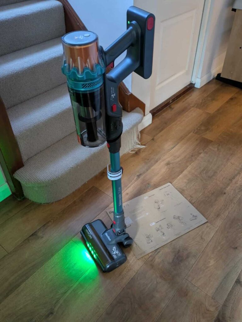 view of our own purchase testing eleckeys cordless vacuum cleaner for pet hair and carpet uk our unboxing package arrival several weeks to month