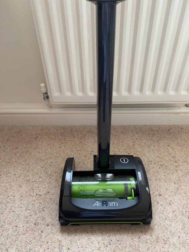 view of our own purchase testing gtech airram mk2 vacuum for pet hair and carpet uk our unboxing package arrival several weeks to month 